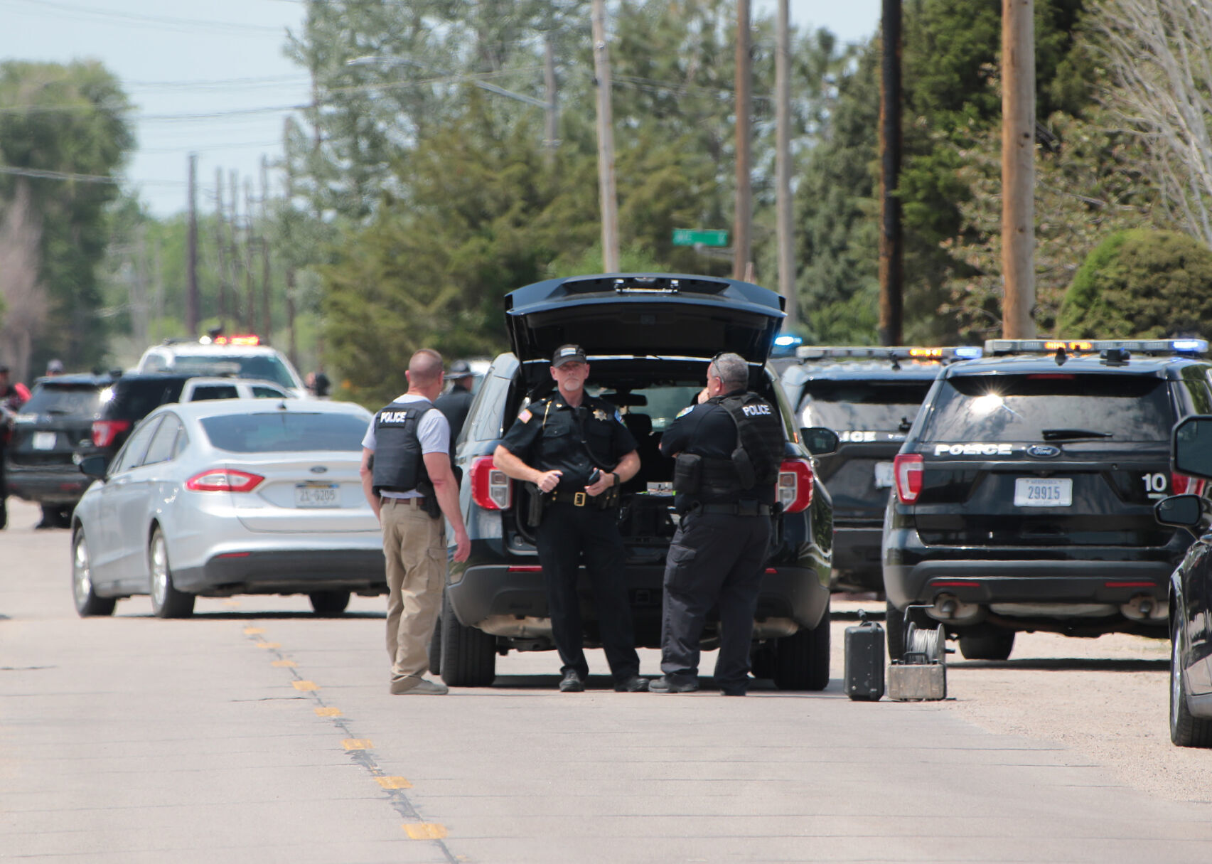Standoff goes into third hour